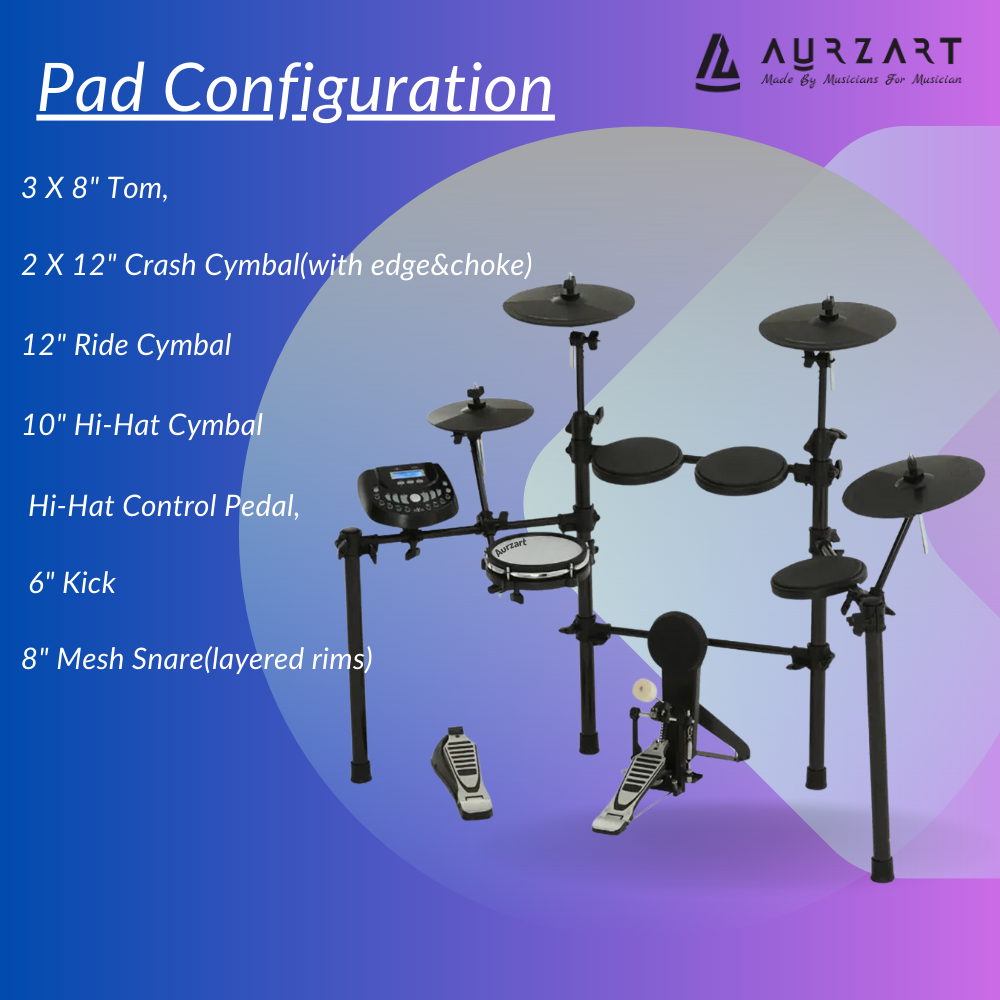 AZ-ED008Drumset