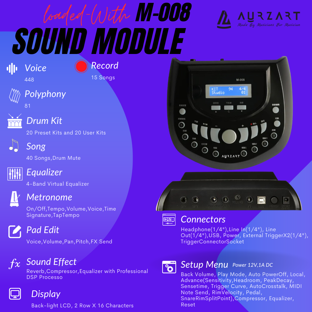 Aurzart AZ-ED380soundmodule