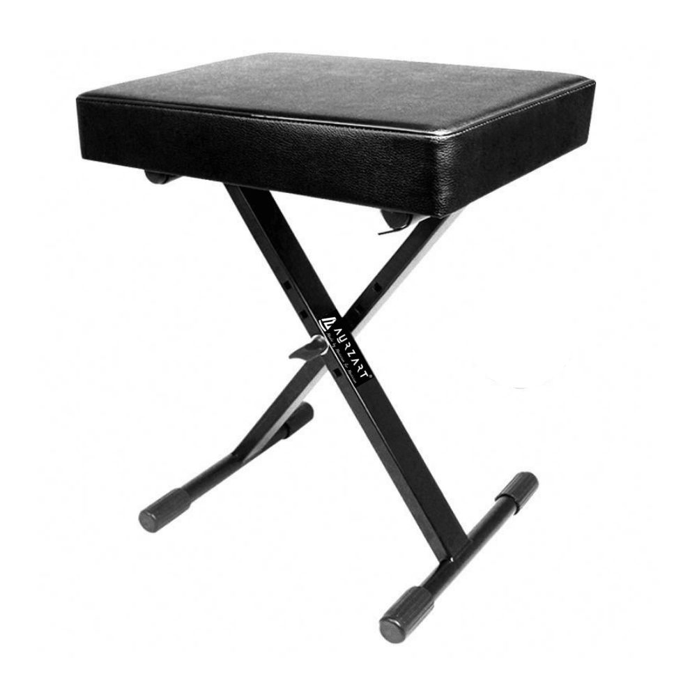 AURZART AZ-505 X-Style Adjustable Piano Keyboard Stool 2022 Model - AURZART