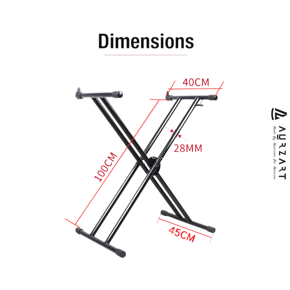 AURZART Keyboard Stand AZ-KS030