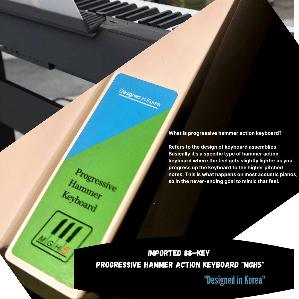 AURZART AZ-9 progressive Hammer keyboard