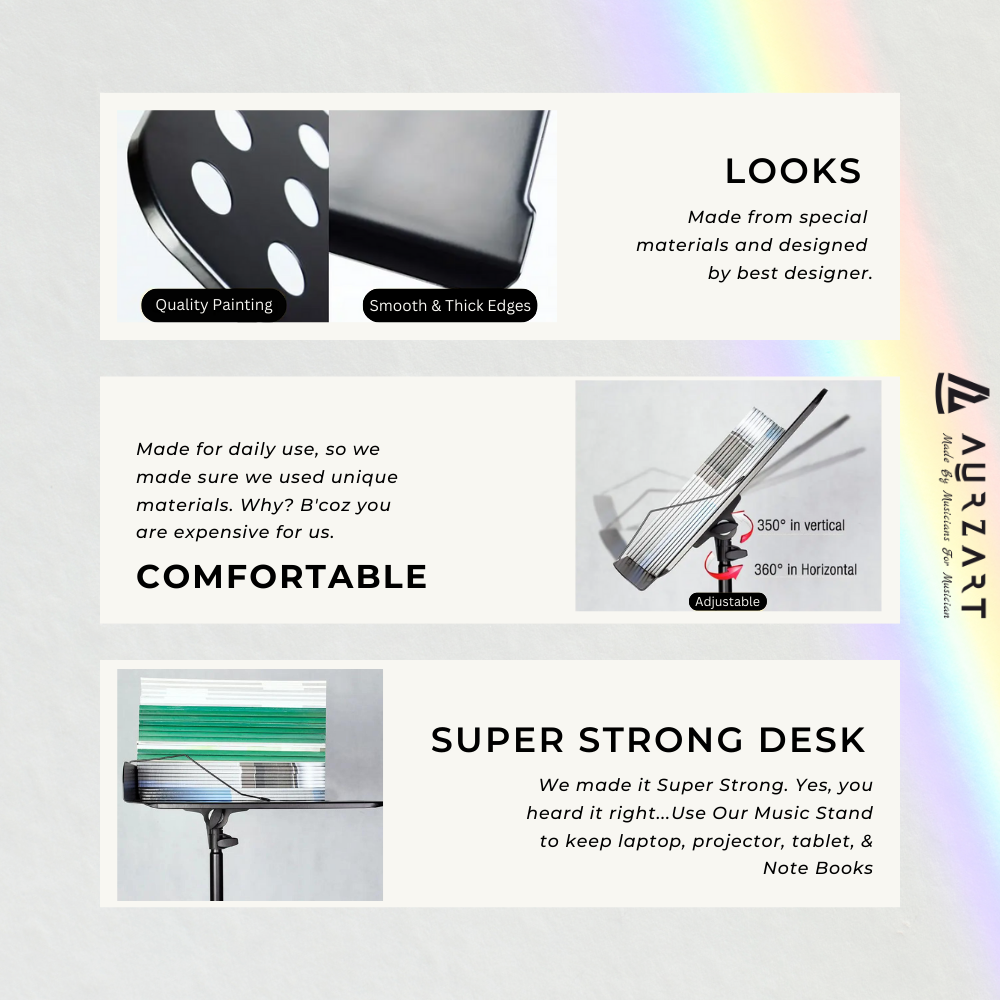 AURZART Music Stand