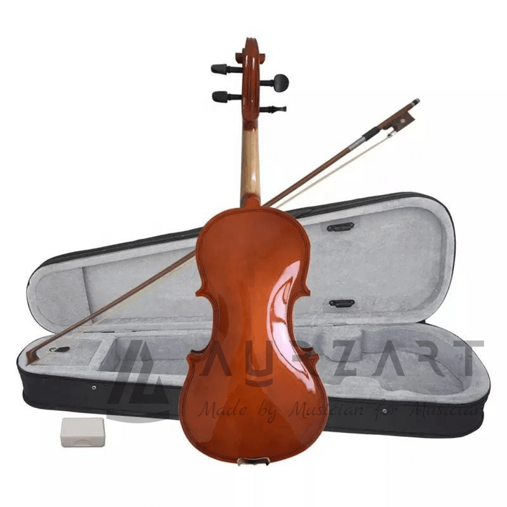 AURZART Beginners Full Size 4/4 Violin With Hard Case, Bow & Rosin - AURZART
