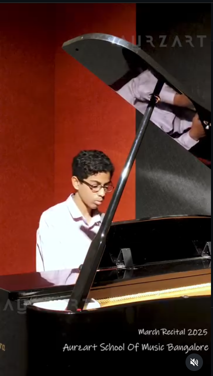 Krishna Performs at the March 2025 Recital | Aurzart Community
