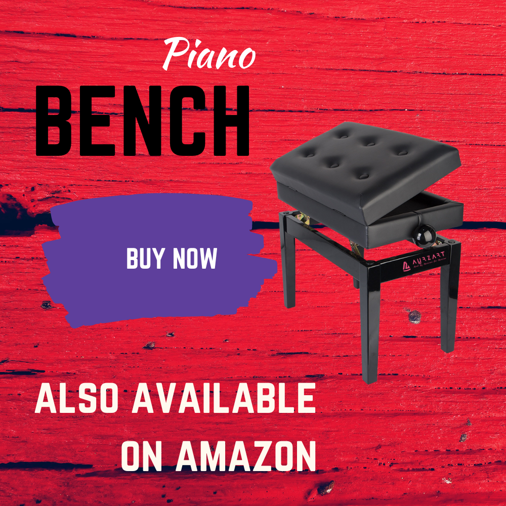 Adjustable Piano Bench