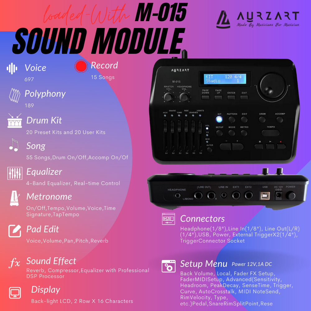 Aurzart AZ-ED460 sound module