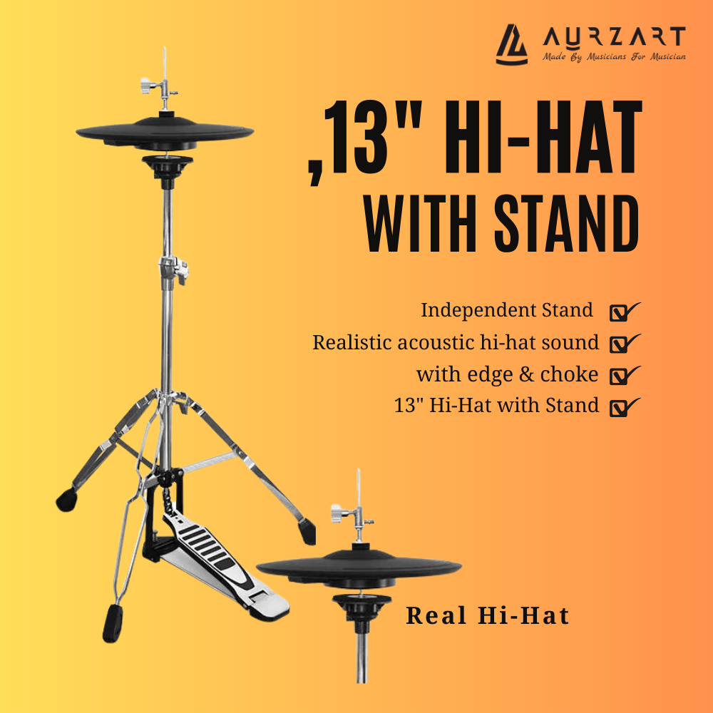 AurzartAZ-ED46013inchhihatwithstand