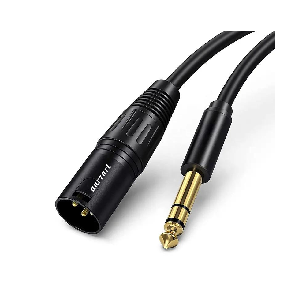 6.35MM TRS to XLR Male HiFi Stereo Audio Cable