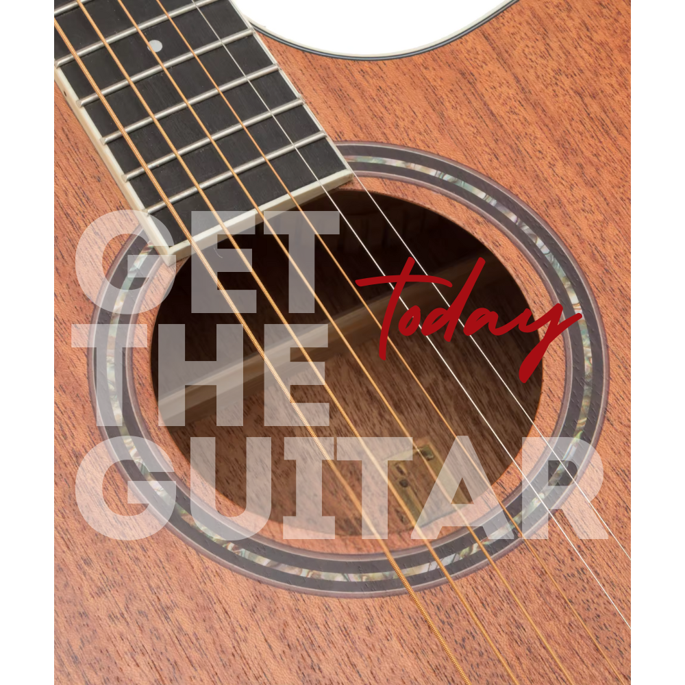 AURZART AZ-X3-MG 41inch Semi Acoustic Full Mahogany Guitars