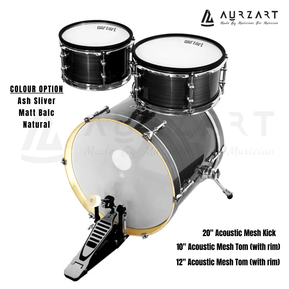 AURZART AZ-ED2000KS, Bulit in Drums Amplifier Electronic Drumkit
