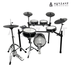 Aurzart AZ-ED900B-KM Wooden Mesh Head Electronic Drums 9 Piece