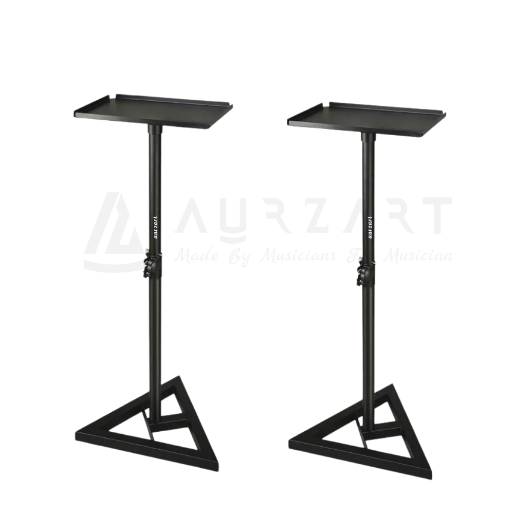 Aurzart AZ-SS50TB Triangle Base Speaker Stand for Studio Monitor