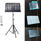 Aurzart AZ-MUS023 Portable Music Stand for Sheet Music Order Now!