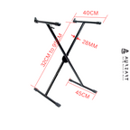 AURZART AZ-KS032 Adjustable Single-X Piano and Keyboard Stand