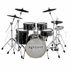 AURZART AZ-ED2000KM All Mesh Head Electronic Drums, Matt Black