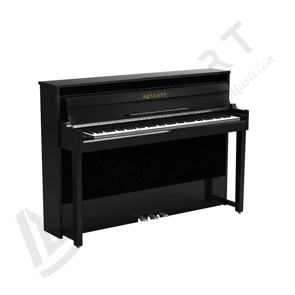 Aurzart AZ-V80 Upright 88 keys Digital Piano Walnut Finish