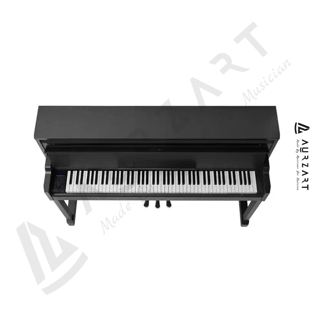 Aurzart AZ-V80 Upright 88 keys Digital Piano Black Finish