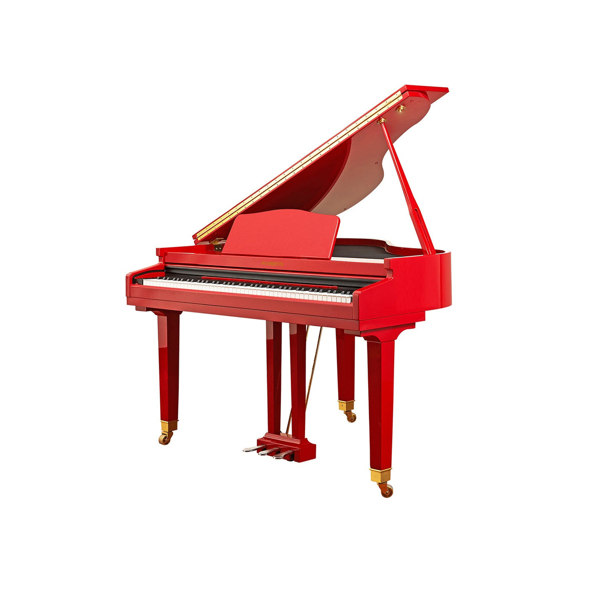 FLYKEYS FGP110 Digital Baby Grand Piano 88 Grand-Response Key