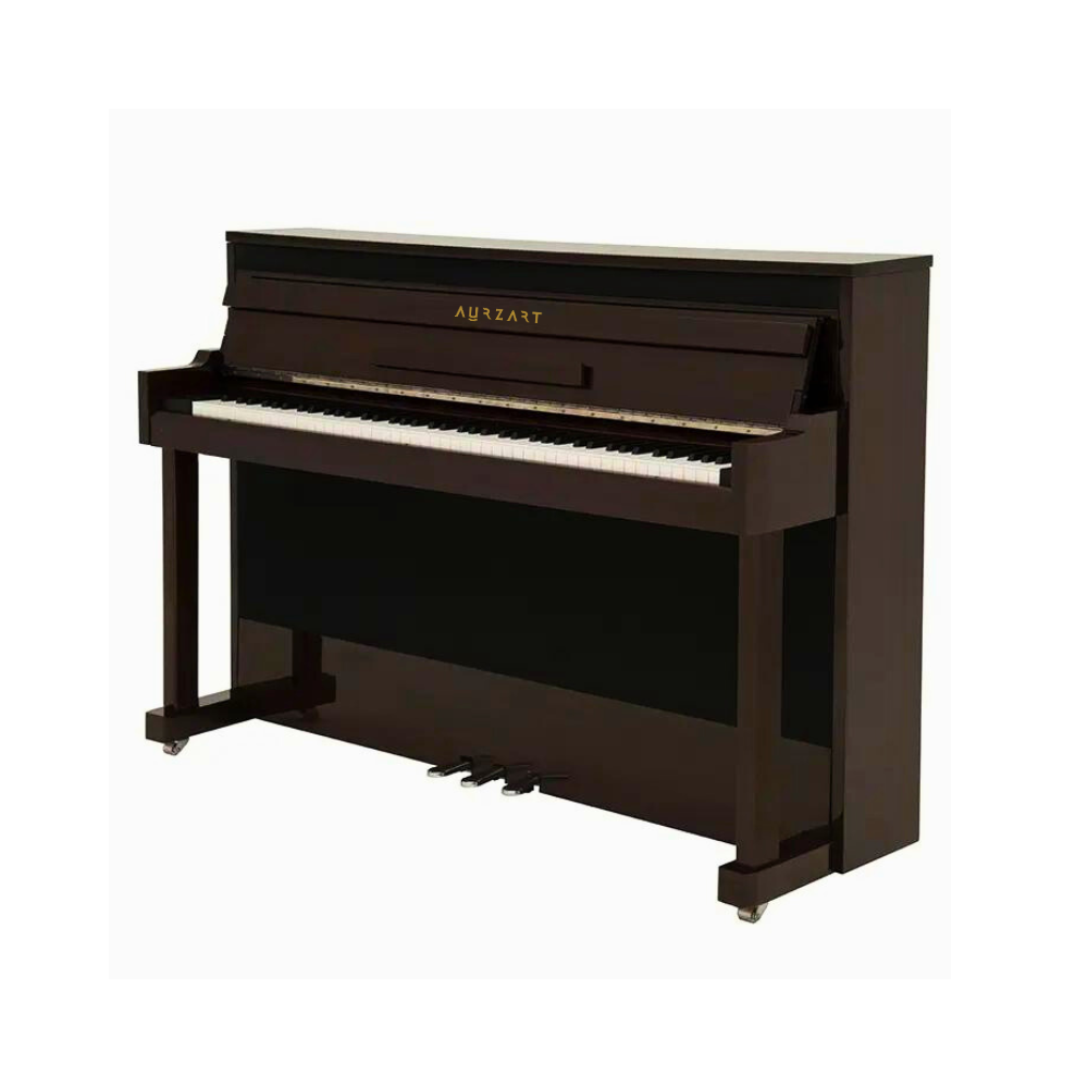 Aurzart AZ-V80 Upright 88 keys Digital Piano Walnut Finish
