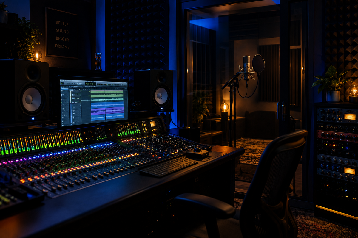 Aurzart Music Hub creative music studio workspace
