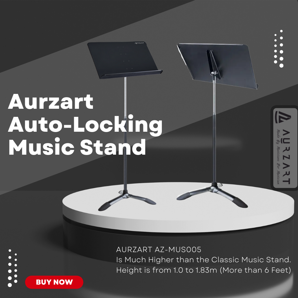AURZART AZ-MUS005 Orchestra Music Stand for Sheet Music