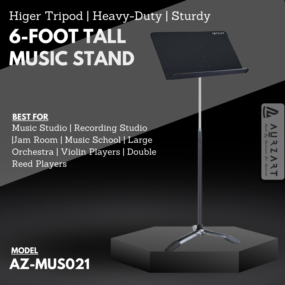 AURZART AZ-MUS005 Orchestra Music Stand for Sheet Music