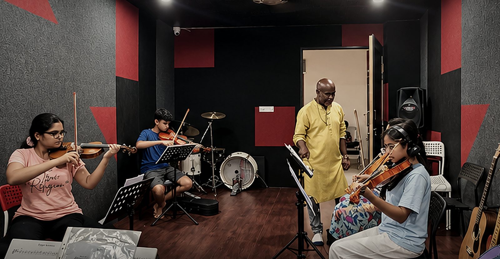 Drum practice